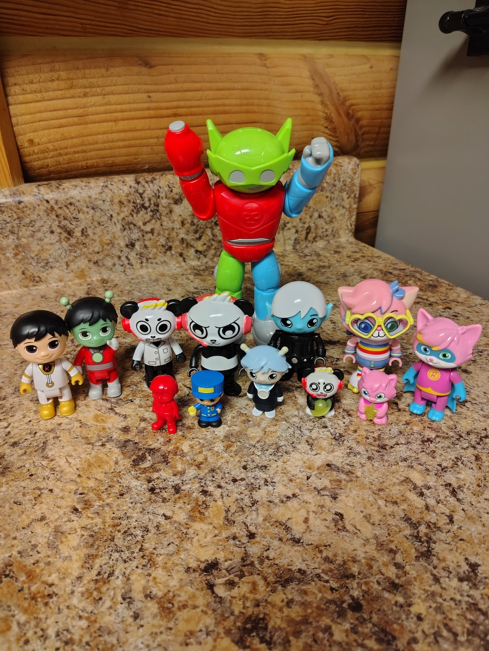 Ryans World Toy Figure Set - Multicolor Action Characters